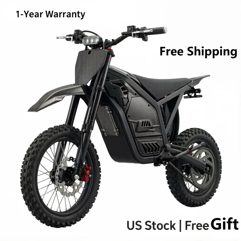 Top Rated ABKDO Electric Motorcycle US Stock Free Shipping Best Value 4000W Off-Road E-Motorcycle Better Than Gas Bike 50Miles
Top Rated ABKDO Electric Motorcycle US Stock Free Shipping Best Value 4000W Off-Road E-Motorcycle Better Than Gas Bike 50Miles