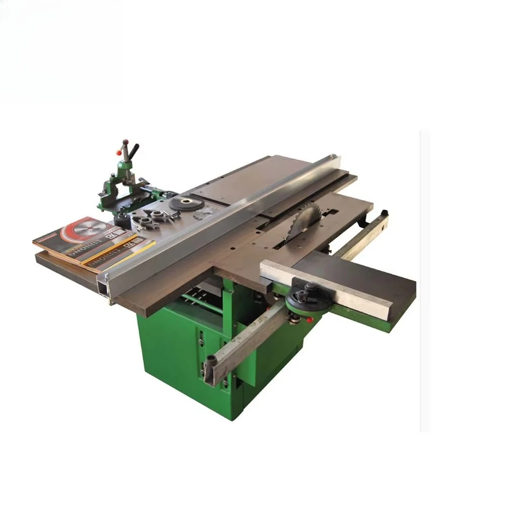 5 Functions In One Woodworking Machine With Table Saw Planer Thicknesser Moulder
5 Functions In One Woodworking Machine With Table Saw Planer Thicknesser Moulder