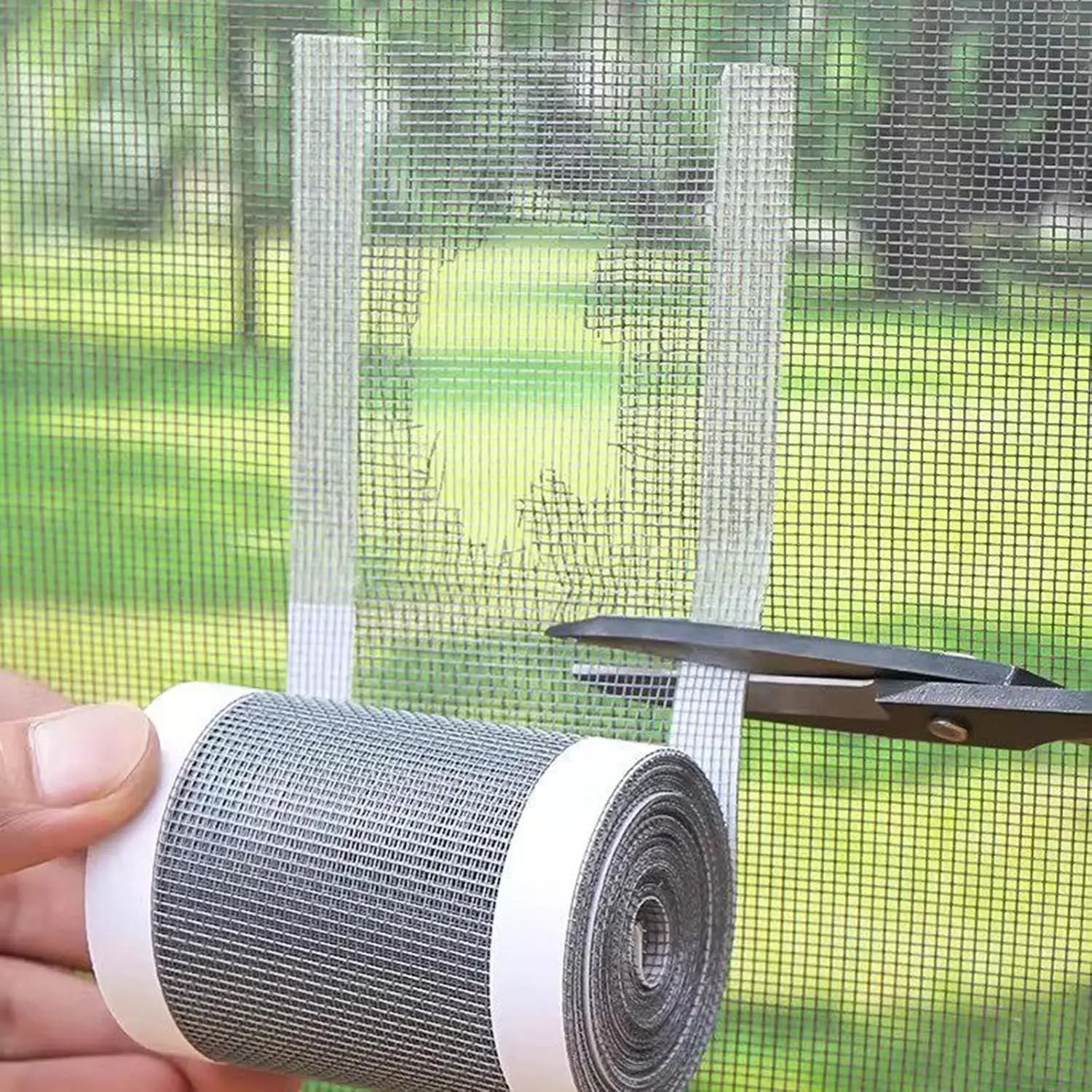 5/10m Self-Adhesive Screen Repair Tape Metal Mesh Patch For Mosquito Proofing Window/Door/Screen Door Fix Temporary Dropshipping
5/10m Self-Adhesive Screen Repair Tape Metal Mesh Patch For Mosquito Proofing Window/Door/Screen Door Fix Temporary Dropshipping