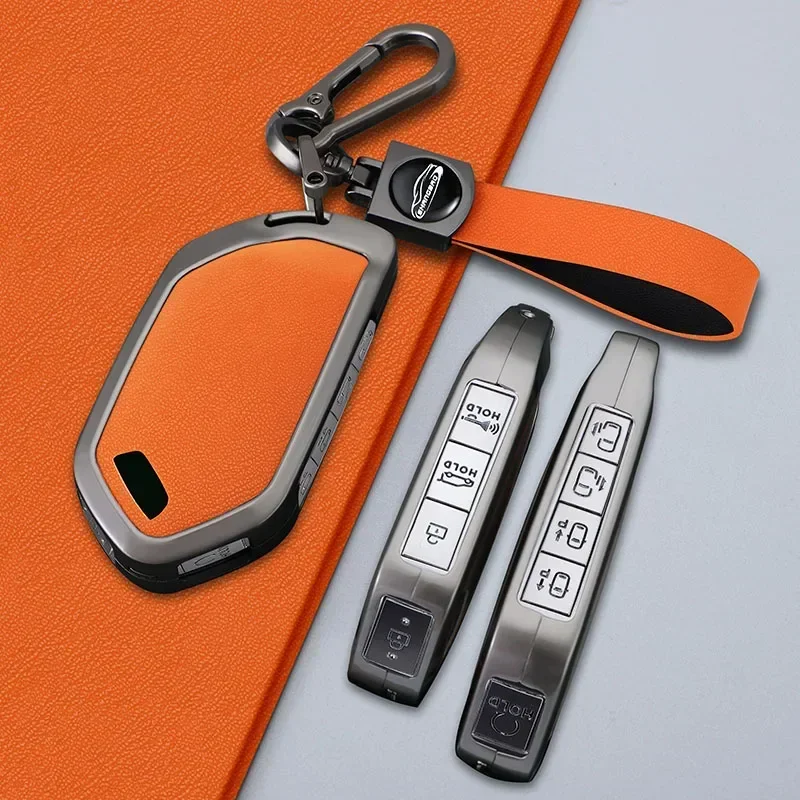 Zinc Alloy + Leather Car Key Case Cover For Kia Ceed ProCeed GT Niro K5 DLS Optima Seltos Cadenza K7 K8 XCeed MQ4 Key Case Cover
Zinc Alloy + Leather Car Key Case Cover For Kia Ceed ProCeed GT Niro K5 DLS Optima Seltos Cadenza K7 K8 XCeed MQ4 Key Case Cover
