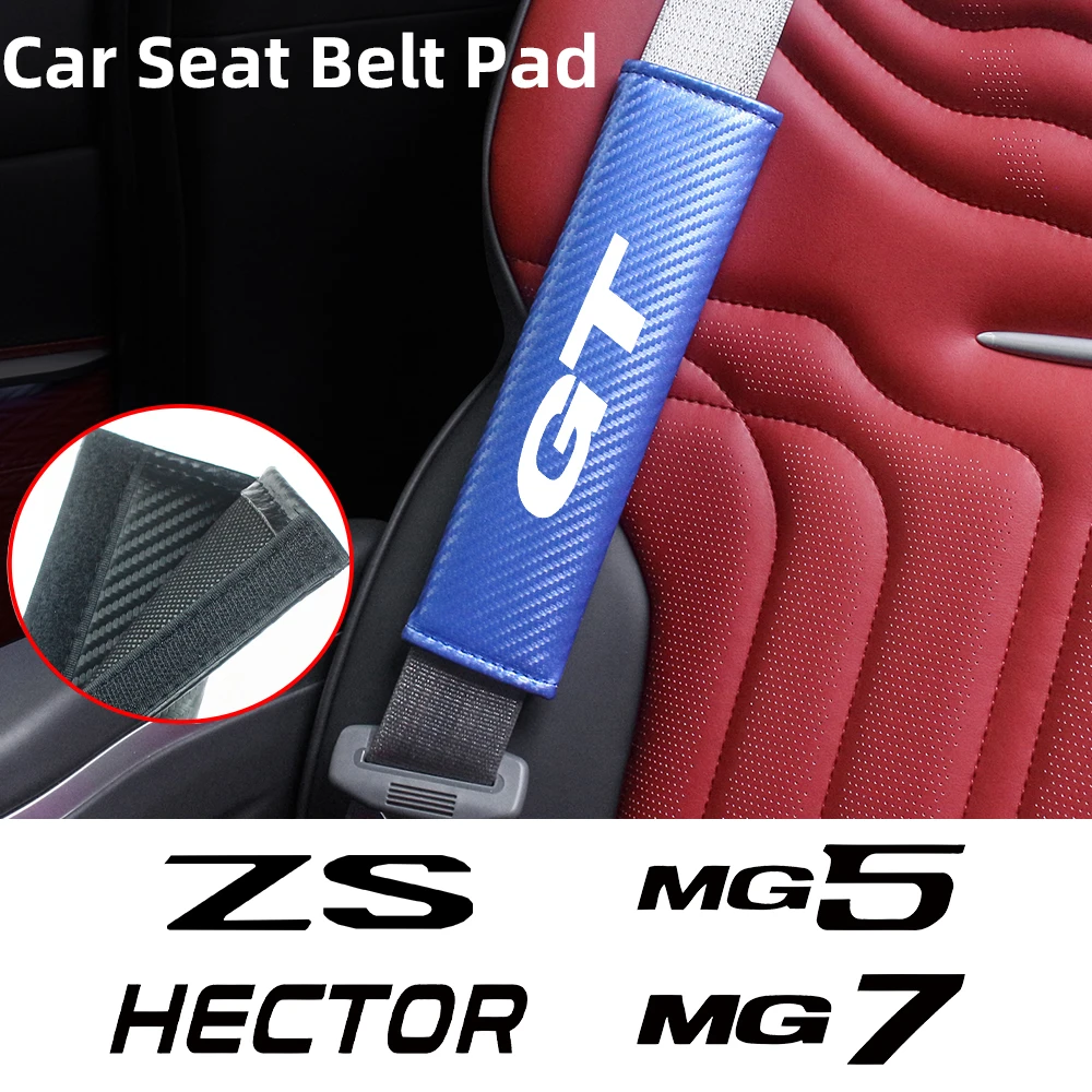 Car Seat Belt Protector Pad Carbon Fiber Shoulder Cushion Cover Safety Belt Protection Cover For MG GT HECTOR MG5 MG7 HS ZS
Car Seat Belt Protector Pad Carbon Fiber Shoulder Cushion Cover Safety Belt Protection Cover For MG GT HECTOR MG5 MG7 HS ZS