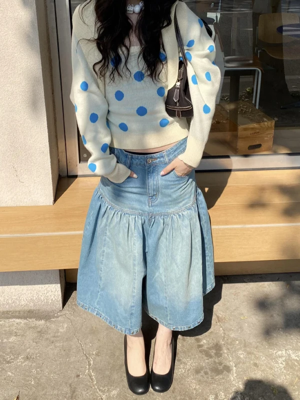 American Style Retro Blue Denim Seven-Foot Pants Women's Summer New Design Sensation Small Audience Iron Diamond Short Pants
American Style Retro Blue Denim Seven-Foot Pants Women's Summer New Design Sensation Small Audience Iron Diamond Short Pants