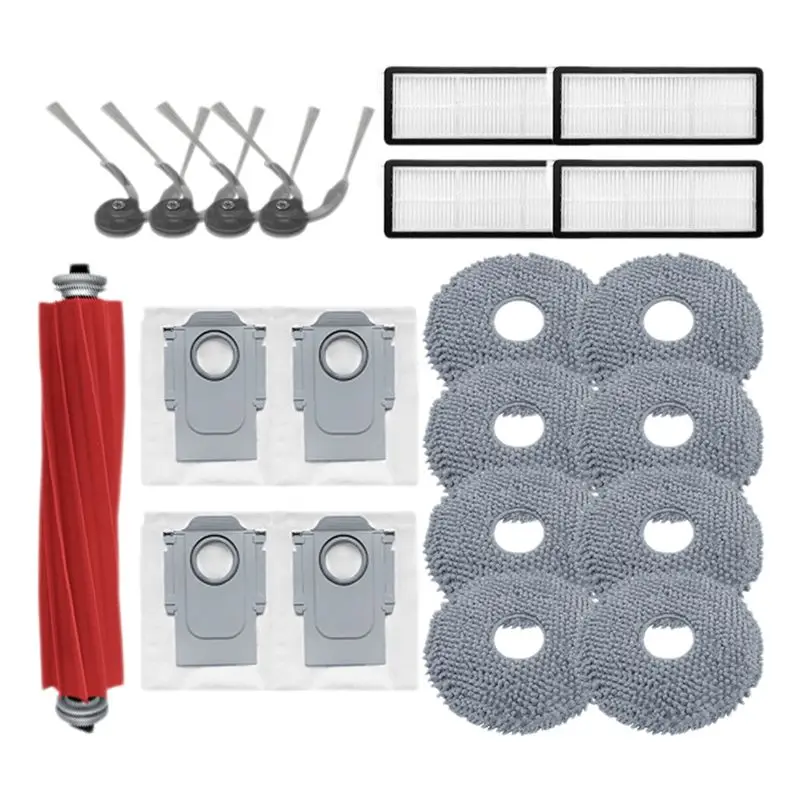ABXH 21PCS Brush HEPA Filter Mop Cloth Dust Bag For Roborock QV 35A/QV 35S/QR 798/QR 598 Vacuum Cleaner Replacement Parts
ABXH 21PCS Brush HEPA Filter Mop Cloth Dust Bag For Roborock QV 35A/QV 35S/QR 798/QR 598 Vacuum Cleaner Replacement Parts