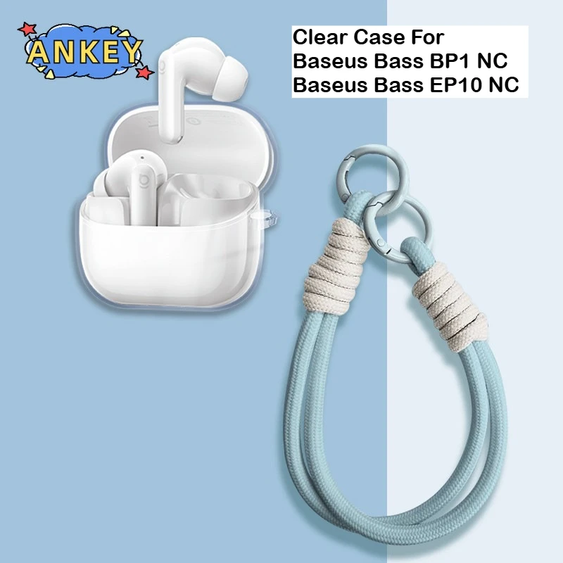 Защитный прозрачный чехол из ТПУ для наушников Baseus Bass EP10 NC / BP1 NC, портативный футляр для Bluetooth-наушников
Защитный прозрачный чехол из ТПУ для наушников Baseus Bass EP10 NC / BP1 NC, портативный футляр для Bluetooth-наушников