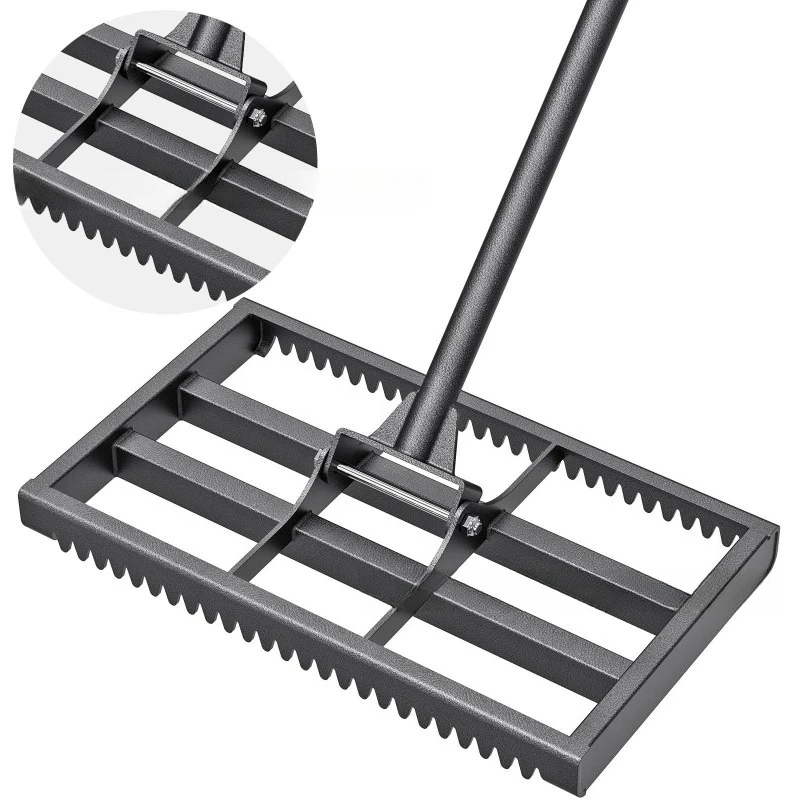Stainless Steel Pointed Rake Sturdy Hand Tool for Ground Leveling and Space Tidying Work
Stainless Steel Pointed Rake Sturdy Hand Tool for Ground Leveling and Space Tidying Work