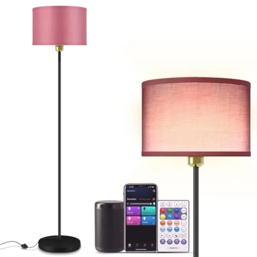 Floor Lamps for Living Room Compatible with Alexa Google Standing Lamp Tall Lamps for Living Room Bedroom Office Classroom Dorm
Floor Lamps for Living Room Compatible with Alexa Google Standing Lamp Tall Lamps for Living Room Bedroom Office Classroom Dorm