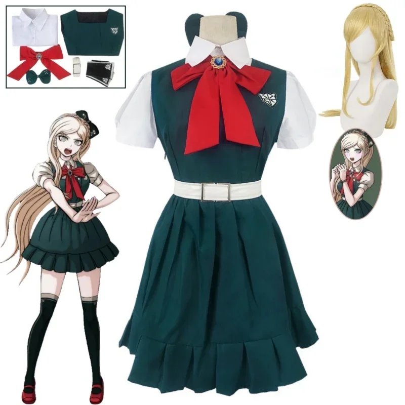 Anime Game Dangarompa 2 Putus Asa Sonia Nevermind Gaun Cosplay Kostum Princess Uniform JK Uniforms wig Halloween Costume
Anime Game Dangarompa 2 Putus Asa Sonia Nevermind Gaun Cosplay Kostum Princess Uniform JK Uniforms wig Halloween Costume