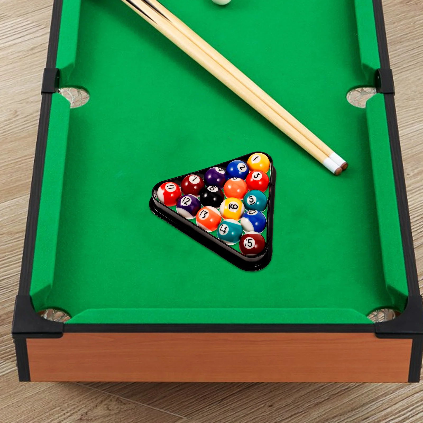 1 Set Mini Pool Balls Resin Plastic Replacement Billiard Ball For Training Practice Game Activity Household Use Includes
1 Set Mini Pool Balls Resin Plastic Replacement Billiard Ball For Training Practice Game Activity Household Use Includes