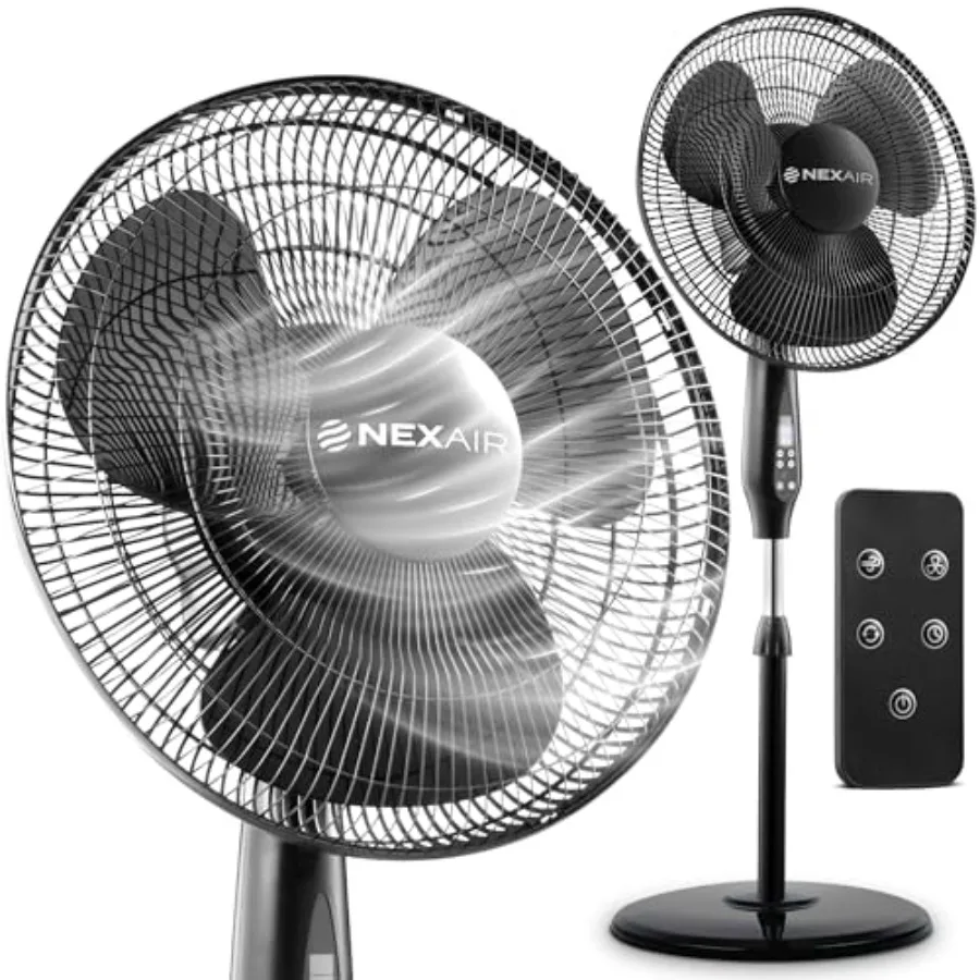 Oscillating 16 Inch Pedestal Stand Up Quiet Operating Room Fan With Remote Control 3 Speed with Adjustable Height Standing Fan
Oscillating 16 Inch Pedestal Stand Up Quiet Operating Room Fan With Remote Control 3 Speed with Adjustable Height Standing Fan