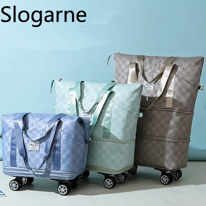 Новая дорожная сумка большой вместимости с 4 колесами, унисекс, женские сумки для багажа, мужские универсальные дорожные сумки на колесах, водонепроницаемые сумки, сумка
Новая дорожная сумка большой вместимости с 4 колесами, унисекс, женские сумки для багажа, мужские универсальные дорожные сумки на колесах, водонепроницаемые сумки, сумка