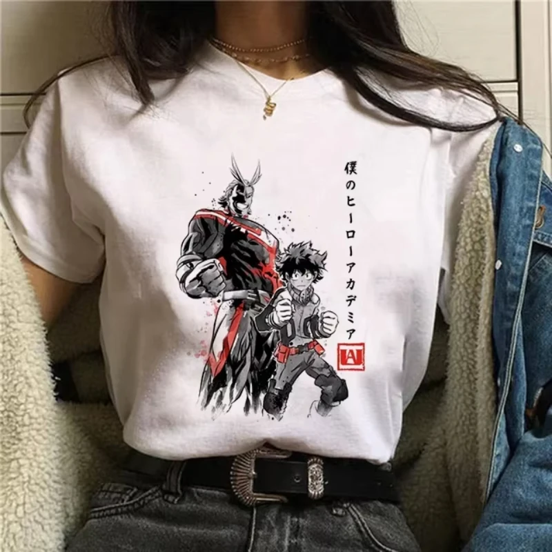 MINISO Manga Cute My Hero Academia Anime T Shirt Women T-shirt Bakugou Himiko Toga Tees Anime Deku Tshirt
MINISO Manga Cute My Hero Academia Anime T Shirt Women T-shirt Bakugou Himiko Toga Tees Anime Deku Tshirt