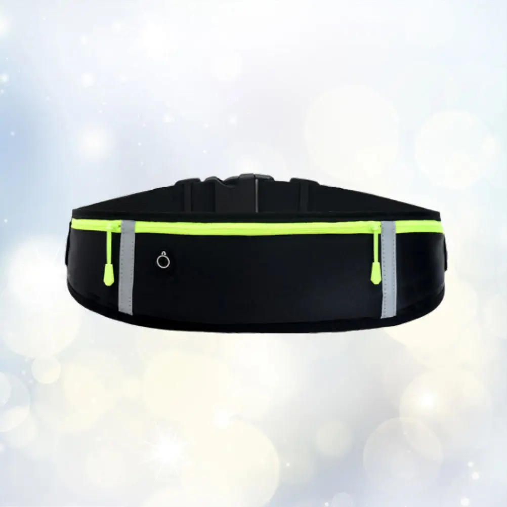 Black Ultra-Thin Sports Waist Bag Waterproof Reflective Running Belt Adjustable Waistband Phone Pocket for Hiking Fitness
Black Ultra-Thin Sports Waist Bag Waterproof Reflective Running Belt Adjustable Waistband Phone Pocket for Hiking Fitness