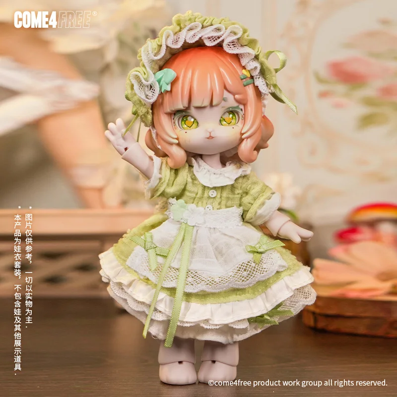 Come4free цветочная серия, наряд для куклы середины осени Ob11, юбка Bjd для коллекционеров и игр, одежда для кукол, аксессуары для игрушек
Come4free цветочная серия, наряд для куклы середины осени Ob11, юбка Bjd для коллекционеров и игр, одежда для кукол, аксессуары для игрушек