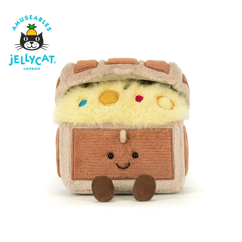 Genuine UK Jellycat Amuseables Treasure Chest Super Soft Cute Creative Plush Toy Stuffed Doll Office Ornament Gift
Genuine UK Jellycat Amuseables Treasure Chest Super Soft Cute Creative Plush Toy Stuffed Doll Office Ornament Gift