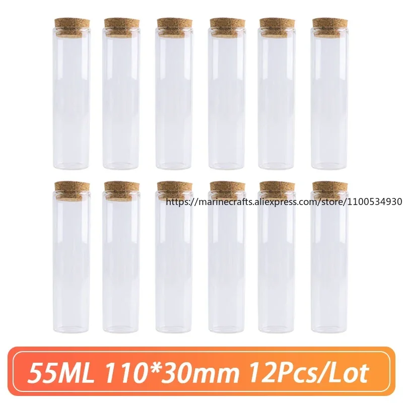 12pcs/Lot 30mm Straight-tube Cork Creative Transparent Drift Bottle Portable and Packed Wishing Bottle
12pcs/Lot 30mm Straight-tube Cork Creative Transparent Drift Bottle Portable and Packed Wishing Bottle