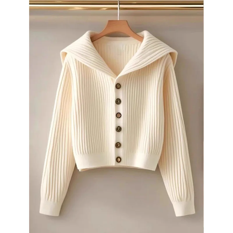 Hooded Knitted Cardigan Women, New Loose High-End Sweater Coat For Autumn And Winter
Hooded Knitted Cardigan Women, New Loose High-End Sweater Coat For Autumn And Winter