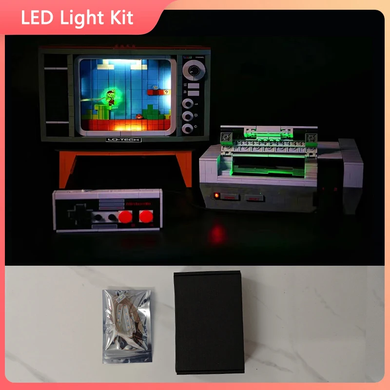 LED Light Set For 71374 Nintendo Entertainment System compatible 83300 (Only LED Light, NOT Include The Model Bricks)
LED Light Set For 71374 Nintendo Entertainment System compatible 83300 (Only LED Light, NOT Include The Model Bricks)