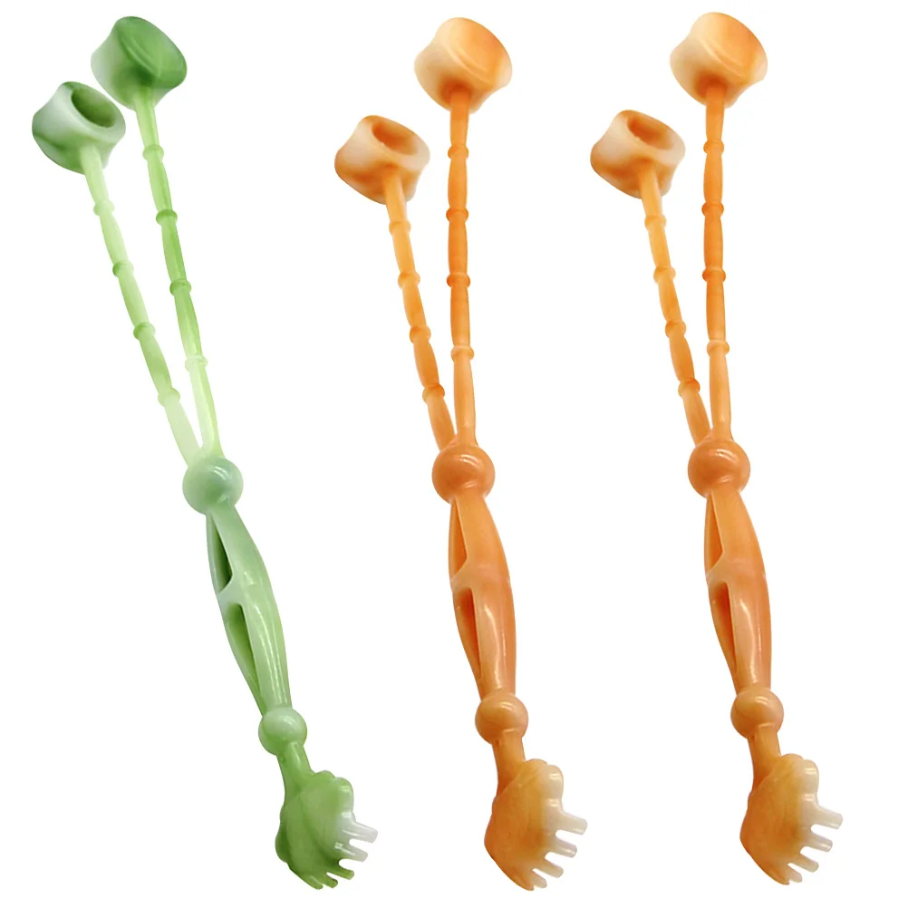 3 шт., скребок для спины, двойная головка, нержавеющий массажный молоток, инструмент для массажа шеи и тела, релаксационная терапия, облегчение боли
3 шт., скребок для спины, двойная головка, нержавеющий массажный молоток, инструмент для массажа шеи и тела, релаксационная терапия, облегчение боли