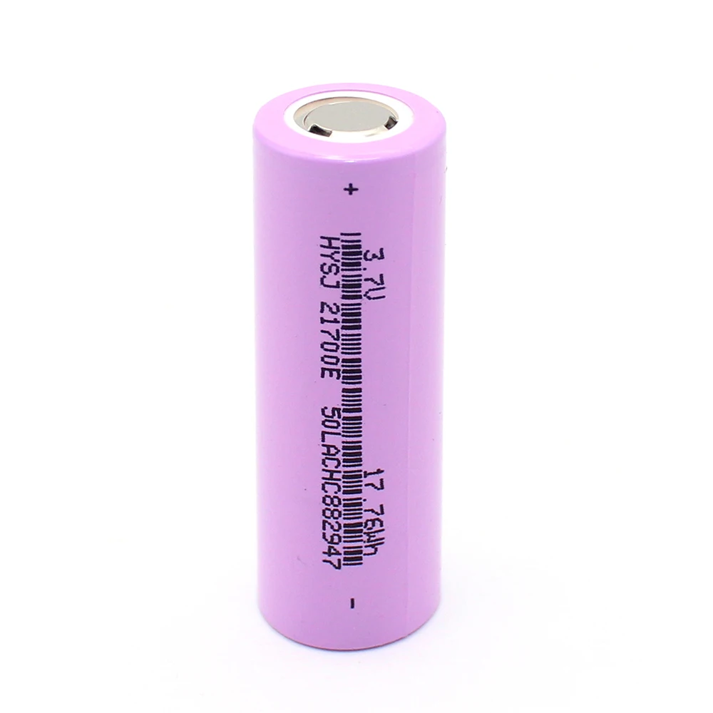 21700 3.7V 4800mAh Lithium-ion Batteries Rechargeable High Power Battery For Flashlight Mini Fan DIY E-Scooter Solar Light
21700 3.7V 4800mAh Lithium-ion Batteries Rechargeable High Power Battery For Flashlight Mini Fan DIY E-Scooter Solar Light