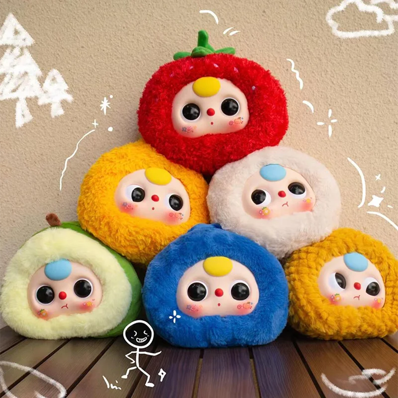 Baby Three Super Cute Fruit Cute Baby Series Zipper Bag Plush Blind Box Mystery Box Anime Fruit Figures Cute Doll Toys for Girl
Baby Three Super Cute Fruit Cute Baby Series Zipper Bag Plush Blind Box Mystery Box Anime Fruit Figures Cute Doll Toys for Girl