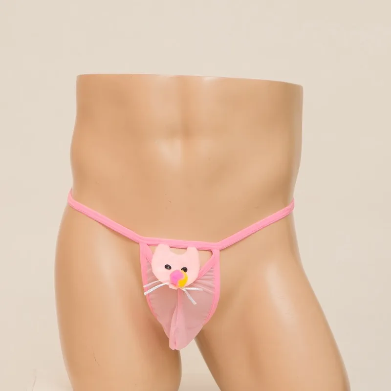Cartoon Mouse Cute Men's Mesh Hollow Bag Sissy Bugle Pouch Thongs Male Transparent Underwear Non Stripping Homme Sexy Lingerie
Cartoon Mouse Cute Men's Mesh Hollow Bag Sissy Bugle Pouch Thongs Male Transparent Underwear Non Stripping Homme Sexy Lingerie