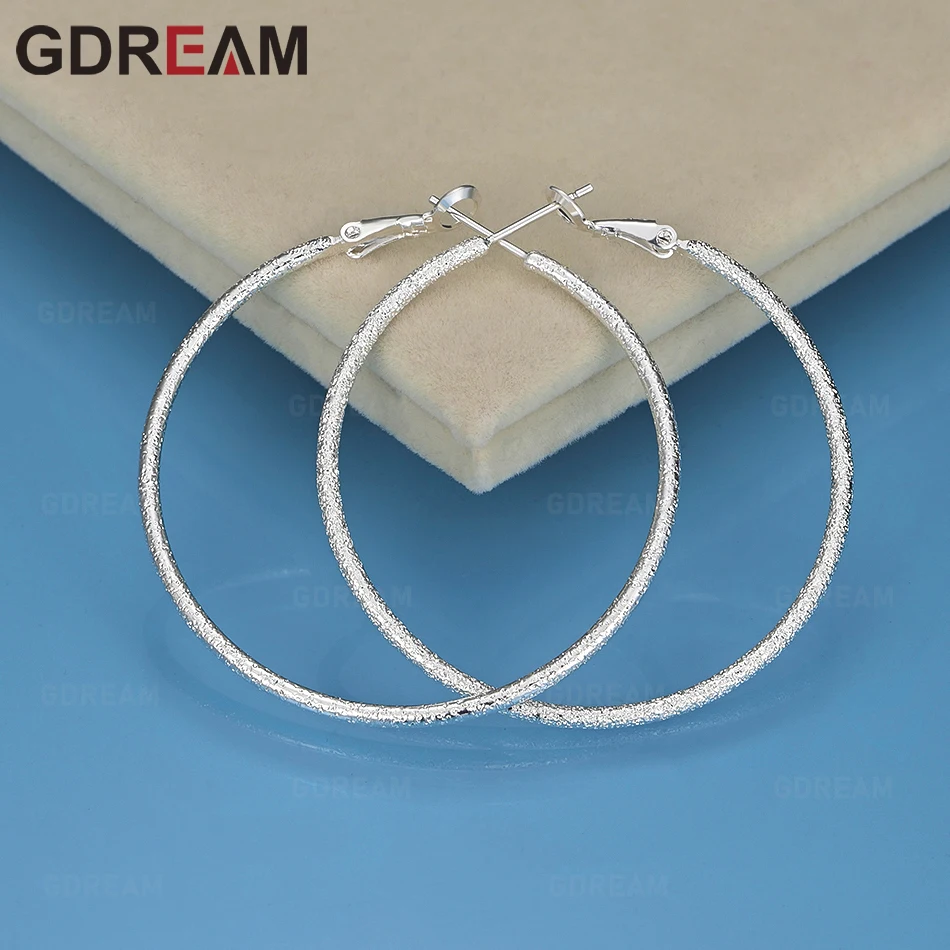 GDREAM 925 Sterling Silver Frosted Large Earrings Accessories Light Luxury Niche Women'S Valentine'S Day Gift Jewelry
GDREAM 925 Sterling Silver Frosted Large Earrings Accessories Light Luxury Niche Women'S Valentine'S Day Gift Jewelry