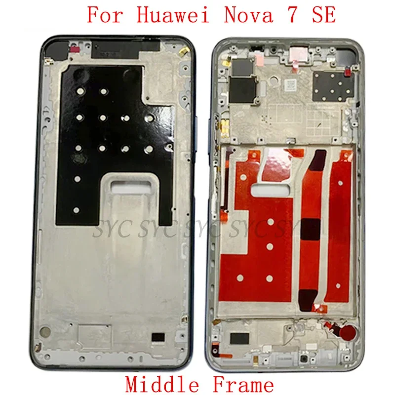 Средняя рамка ЖК-дисплея, панель для Huawei Nova 7 SE, корпус телефона, металлическая ЖК-рамка, запасные части
Средняя рамка ЖК-дисплея, панель для Huawei Nova 7 SE, корпус телефона, металлическая ЖК-рамка, запасные части