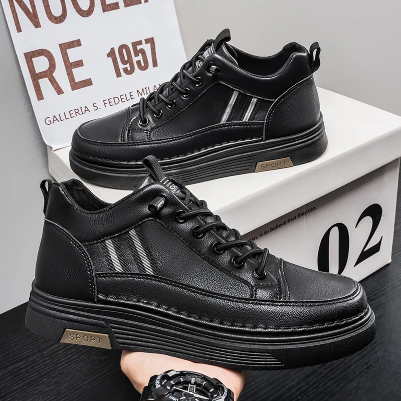 Basic Minimalist Men Sports Shoes Lace Up Breathable Upper Flexible Wear Resistant Comfortable Casual Running Street Sneakers
Basic Minimalist Men Sports Shoes Lace Up Breathable Upper Flexible Wear Resistant Comfortable Casual Running Street Sneakers