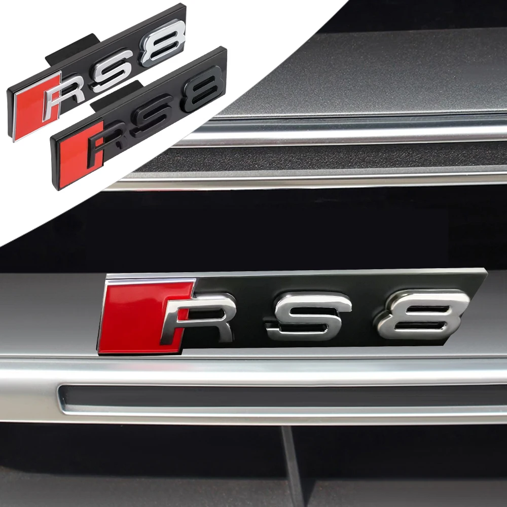 ABS 3D Car Front Grille Badge Logo Emblem Cover Decoration Stickers For Audi RS3 RS4 RS5 RS7 RS6 RS8 Auto Exterior Accessories
ABS 3D Car Front Grille Badge Logo Emblem Cover Decoration Stickers For Audi RS3 RS4 RS5 RS7 RS6 RS8 Auto Exterior Accessories