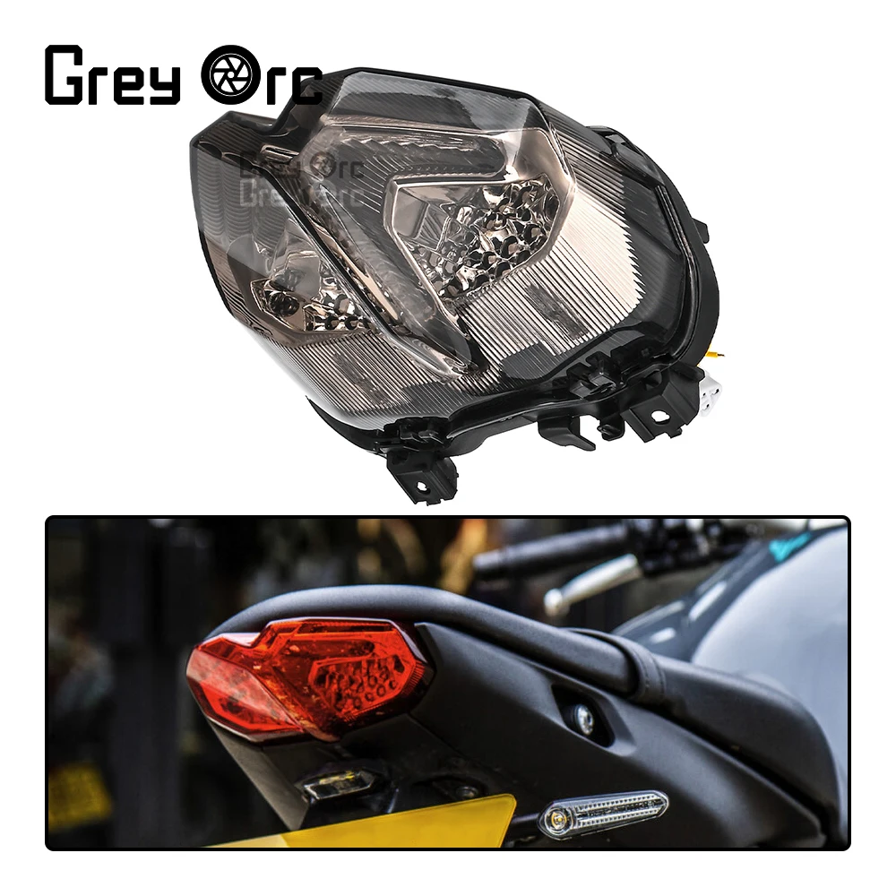Rear Tail Light Brake Turn Signals Integrated LED Light For Yamaha MT 09 MT09 SP ABS MT-09 FZ-09 2021 2022 2023 FZ 09 FZ09
Rear Tail Light Brake Turn Signals Integrated LED Light For Yamaha MT 09 MT09 SP ABS MT-09 FZ-09 2021 2022 2023 FZ 09 FZ09