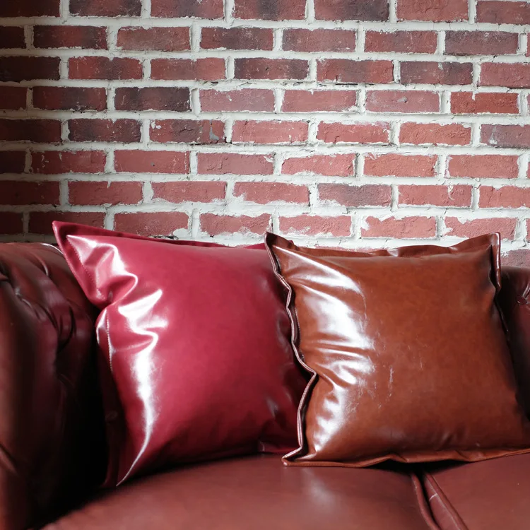 Imitation Leather Sofa Pillow Cover Industrial Style Bar Soft Decoration Leather Sofa Pillow Case Cushion Cover Decor Home 45x45
Imitation Leather Sofa Pillow Cover Industrial Style Bar Soft Decoration Leather Sofa Pillow Case Cushion Cover Decor Home 45x45