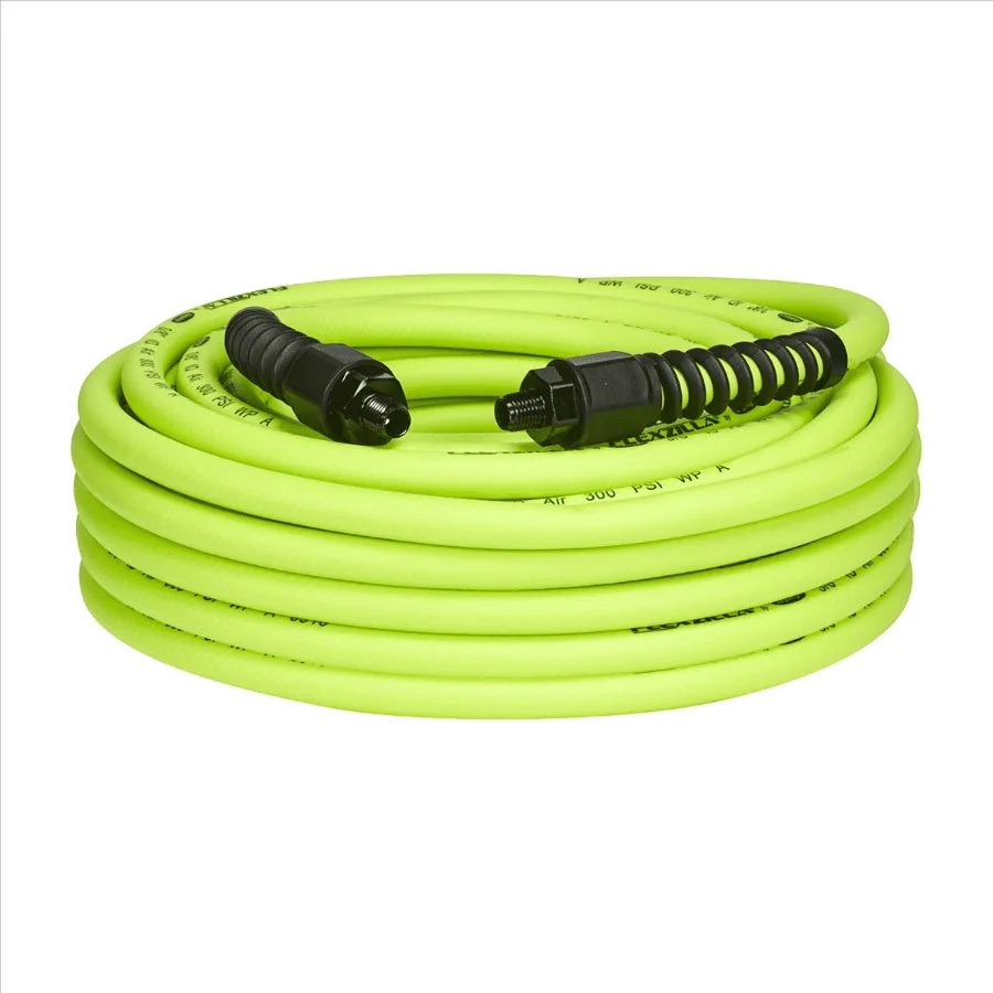 Flexzilla Pro Air Hose for Industrial Use, 3/8 x 50' Heavy-Duty Flexible Rubber Hose with 1/4 MNPT Fittings, Blue Kink-Resistan
Flexzilla Pro Air Hose for Industrial Use, 3/8 x 50' Heavy-Duty Flexible Rubber Hose with 1/4 MNPT Fittings, Blue Kink-Resistan
