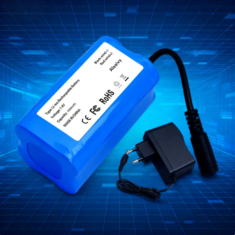 New 7.4V 3500mAh USB Rechargeable Battery for RC Bait Boat Full Compatible with T188 T888 V007 C18 H18 2011-5 Various Models
New 7.4V 3500mAh USB Rechargeable Battery for RC Bait Boat Full Compatible with T188 T888 V007 C18 H18 2011-5 Various Models