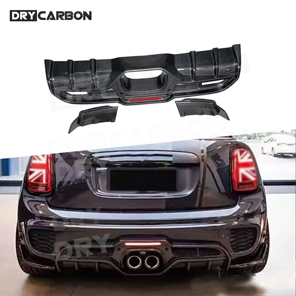 Rear Diffuser Spoiler With Led Side Splitters Canards Flaps Body Kits Accessories For BMW Mini Cooper F55 F56 F57 JCW 2006-2015
Rear Diffuser Spoiler With Led Side Splitters Canards Flaps Body Kits Accessories For BMW Mini Cooper F55 F56 F57 JCW 2006-2015