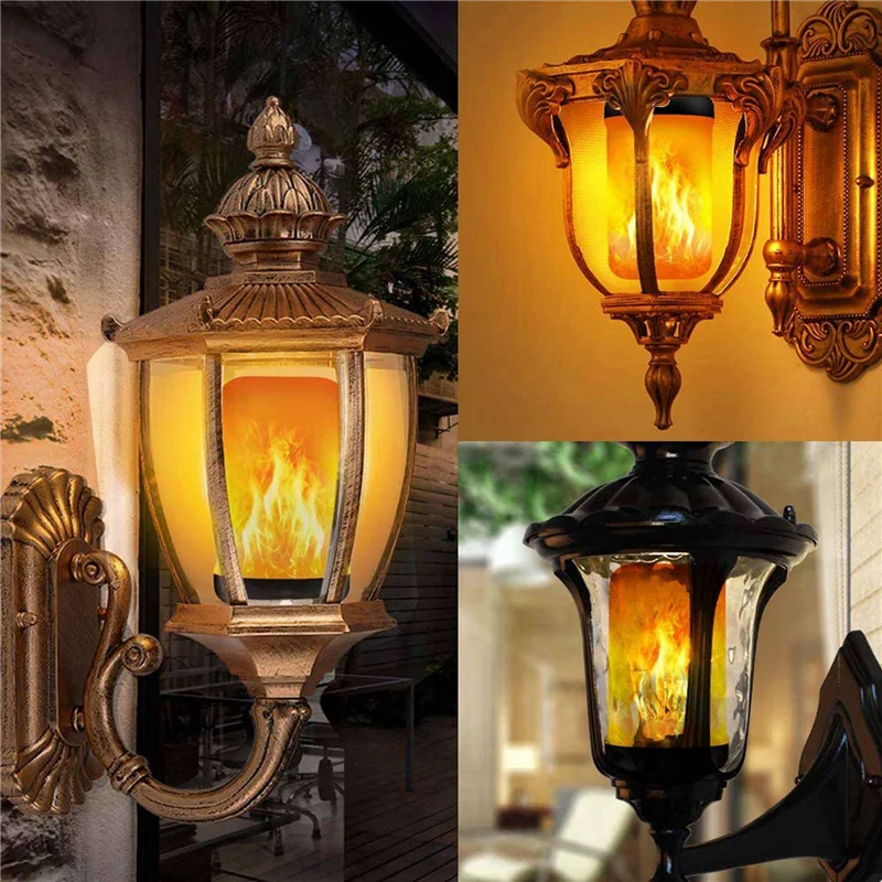 ABUP-8X LED Flame Effect Light Bulb E27,Decorative Flickering Realistic Fire Lights Bulb,Festival Decoration Lamp,Black-B
ABUP-8X LED Flame Effect Light Bulb E27,Decorative Flickering Realistic Fire Lights Bulb,Festival Decoration Lamp,Black-B