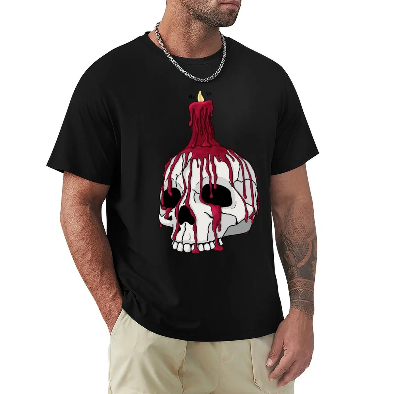 He Is - Skull Candle Design T-Shirt cute clothes T-shirts oversize oversize t-shirts man funny t shirts for men
He Is - Skull Candle Design T-Shirt cute clothes T-shirts oversize oversize t-shirts man funny t shirts for men