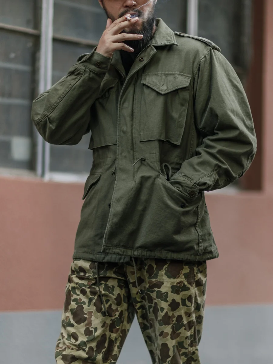 Red Bronson Pure Cotton Bronson M5 Field Jaet Military Repliion Early M5 Jaet M43 M65 Youth Trend Autumn Outerwear
Red Bronson Pure Cotton Bronson M5 Field Jaet Military Repliion Early M5 Jaet M43 M65 Youth Trend Autumn Outerwear