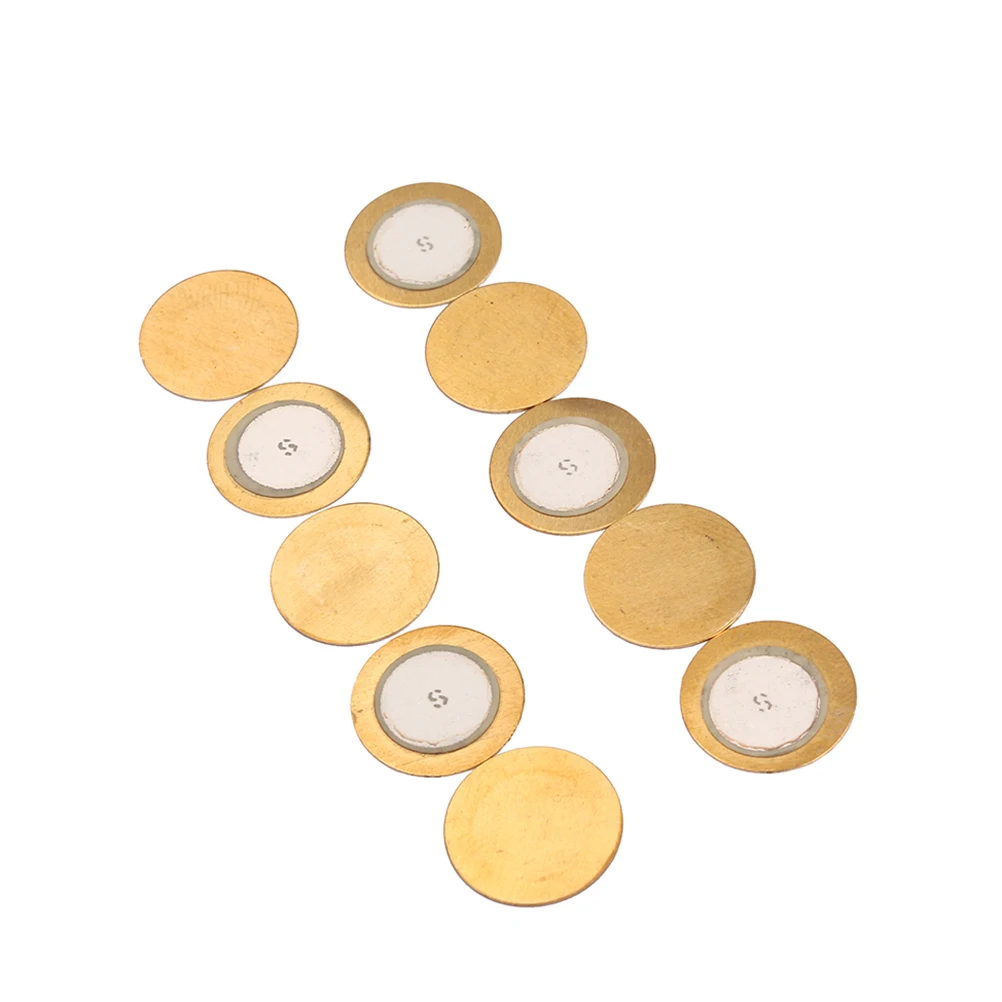 10 PCS Small Copper Sheet Instruments Piezo Diaphragm Guitar Accessory Disc Pickups
10 PCS Small Copper Sheet Instruments Piezo Diaphragm Guitar Accessory Disc Pickups