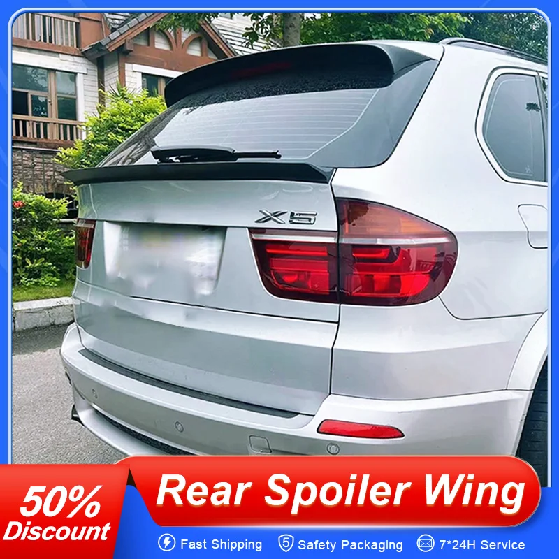 For BMW X5 E70 2006 07 08 09 10 11 12 Rear Middle Trunk Lid Car Spoiler Wings ABS Black Carbon Upgrade Tuning Accessories Parts
For BMW X5 E70 2006 07 08 09 10 11 12 Rear Middle Trunk Lid Car Spoiler Wings ABS Black Carbon Upgrade Tuning Accessories Parts
