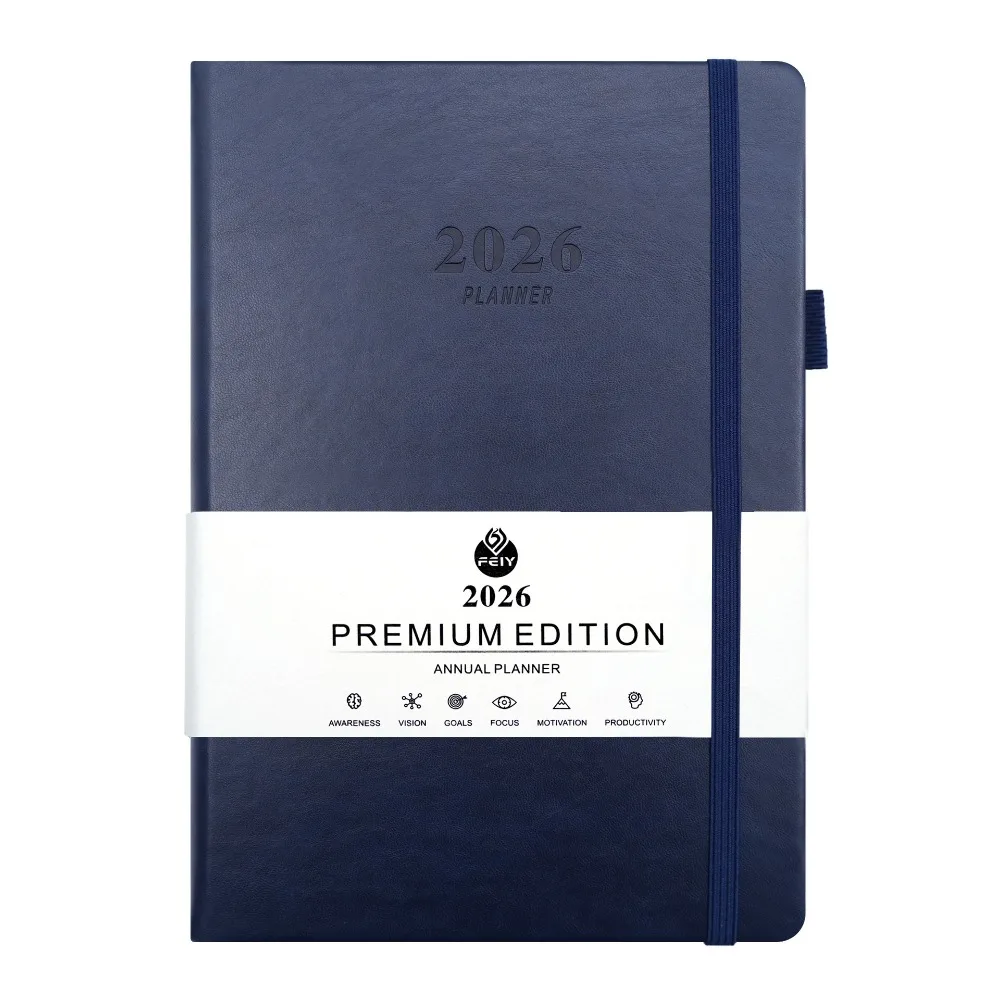 English 2026 Schedule Planner Notepad Wear-resistant 12 Months 365 Days Efficiency Notebook Bookmark Simple To-do List Notebook
English 2026 Schedule Planner Notepad Wear-resistant 12 Months 365 Days Efficiency Notebook Bookmark Simple To-do List Notebook