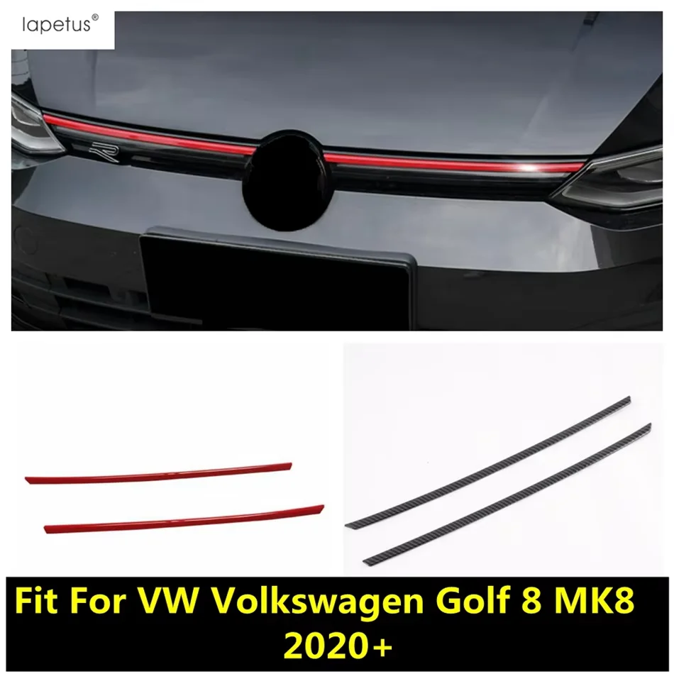 Car Front Middle Grille Mesh Garnish Strip Cover Trim For VW Volkswagen Golf 8 MK8 2020 - 2024 Red / Carbon Fiber Accessories
Car Front Middle Grille Mesh Garnish Strip Cover Trim For VW Volkswagen Golf 8 MK8 2020 - 2024 Red / Carbon Fiber Accessories