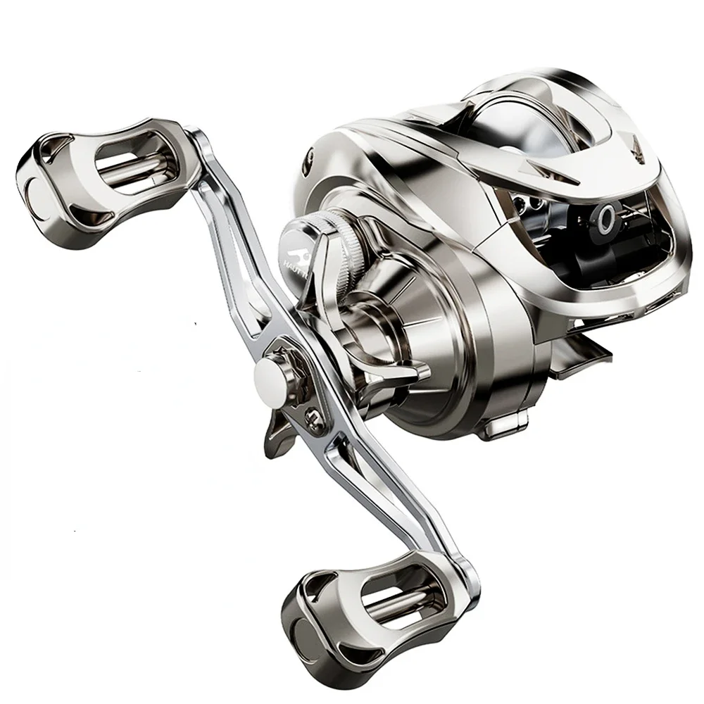 6.3 1 Gear Ratio Anti Seawater Corrosion Baitcasting Fishing Reel 12Kg/26Lb Max Drag Casting Reel with Metal Spool
6.3 1 Gear Ratio Anti Seawater Corrosion Baitcasting Fishing Reel 12Kg/26Lb Max Drag Casting Reel with Metal Spool