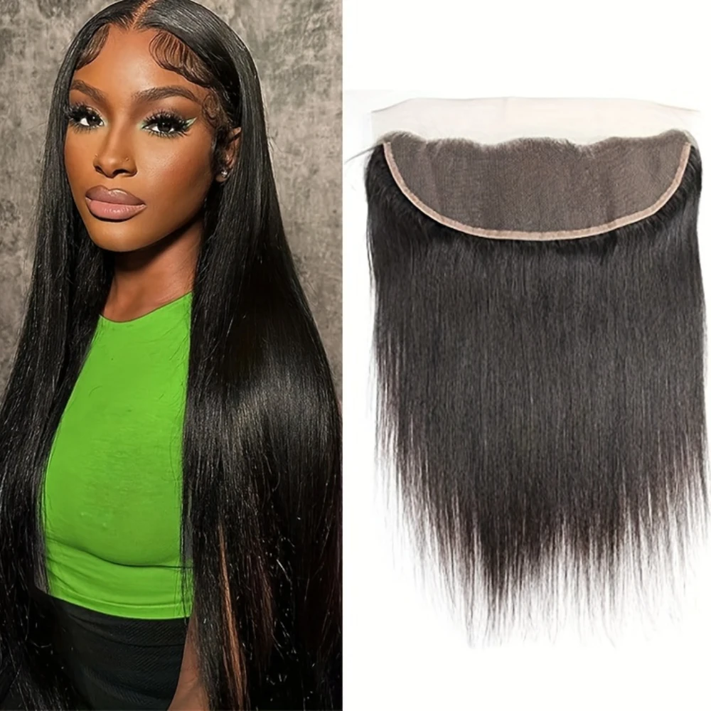Straight 13x4 Lace Frontal Closure Human Hair Ear to Ear Transparent Lace Closures Natural Hairline 12-22 Inch
Straight 13x4 Lace Frontal Closure Human Hair Ear to Ear Transparent Lace Closures Natural Hairline 12-22 Inch