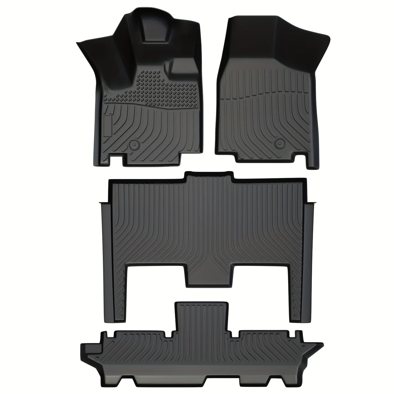 Orealauto Heavy-Duty All-Weather Car Floor Mats for Dodge Grand Caravan 7-Seater (2011-2021) - Durable, Odorless, Anti-Slip Liners with Textured Grip & Storage Area Design
Orealauto Heavy-Duty All-Weather Car Floor Mats for Dodge Grand Caravan 7-Seater (2011-2021) - Durable, Odorless, Anti-Slip Liners with Textured Grip & Storage Area Design