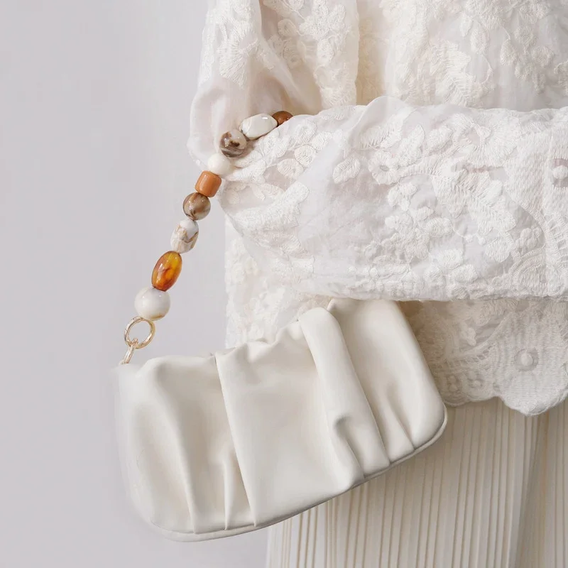 New Woman Bag Strap Accessory Vintage Amber Acrylic Resin Beads Parts Luxury Handcrafted Wristband Women Cute Bag Handle Chain
New Woman Bag Strap Accessory Vintage Amber Acrylic Resin Beads Parts Luxury Handcrafted Wristband Women Cute Bag Handle Chain