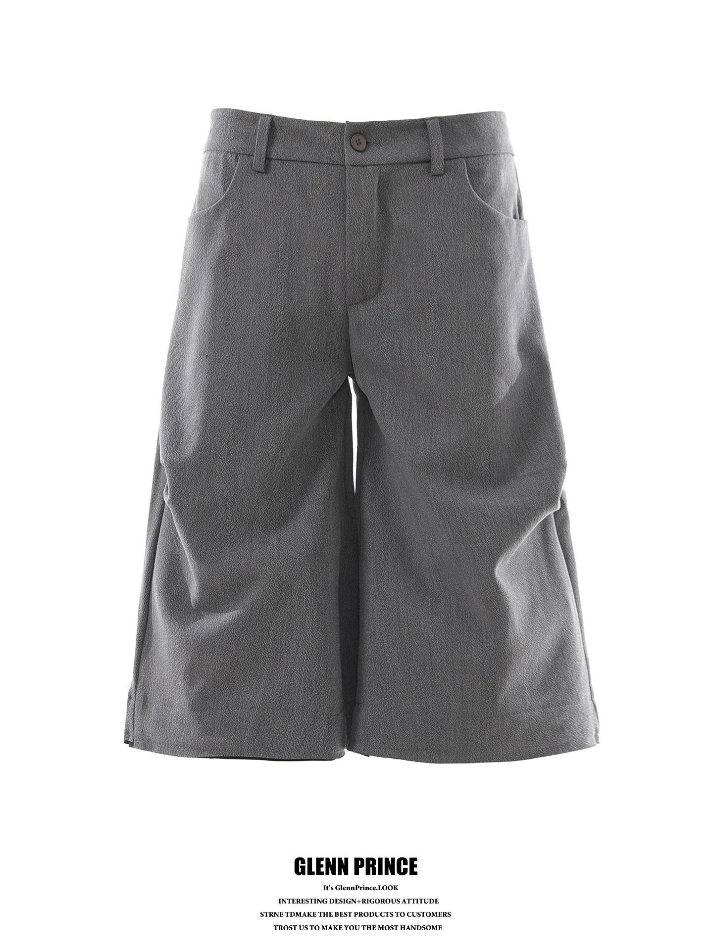 GPstudio Men's Summer High Waist Loose Fit Suit Shorts with Pleated Design Bend Knife Seven-Quarter Length Casual Trousers
GPstudio Men's Summer High Waist Loose Fit Suit Shorts with Pleated Design Bend Knife Seven-Quarter Length Casual Trousers