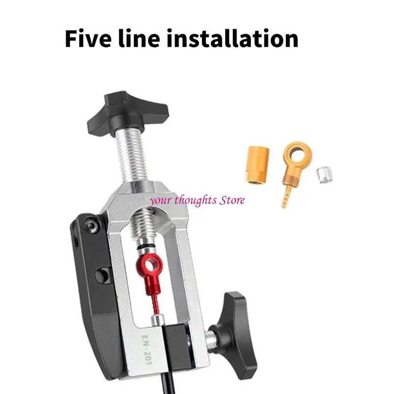 Hydraulic Disc Brake Hose Cutter Multifunctional Bicycles Oil Needle Installation for Bicycles Brake System Maintenance 4XBB
Hydraulic Disc Brake Hose Cutter Multifunctional Bicycles Oil Needle Installation for Bicycles Brake System Maintenance 4XBB