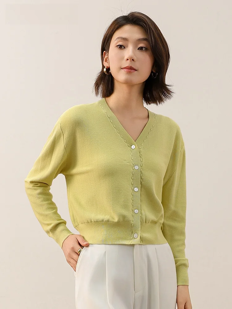 Modern Select SY Embroidered Modern Knitted V-Neck Cardigan Women's Commute Style Early Spring Fashion Thin Long Sleeve Short...
Modern Select SY Embroidered Modern Knitted V-Neck Cardigan Women's Commute Style Early Spring Fashion Thin Long Sleeve Short...