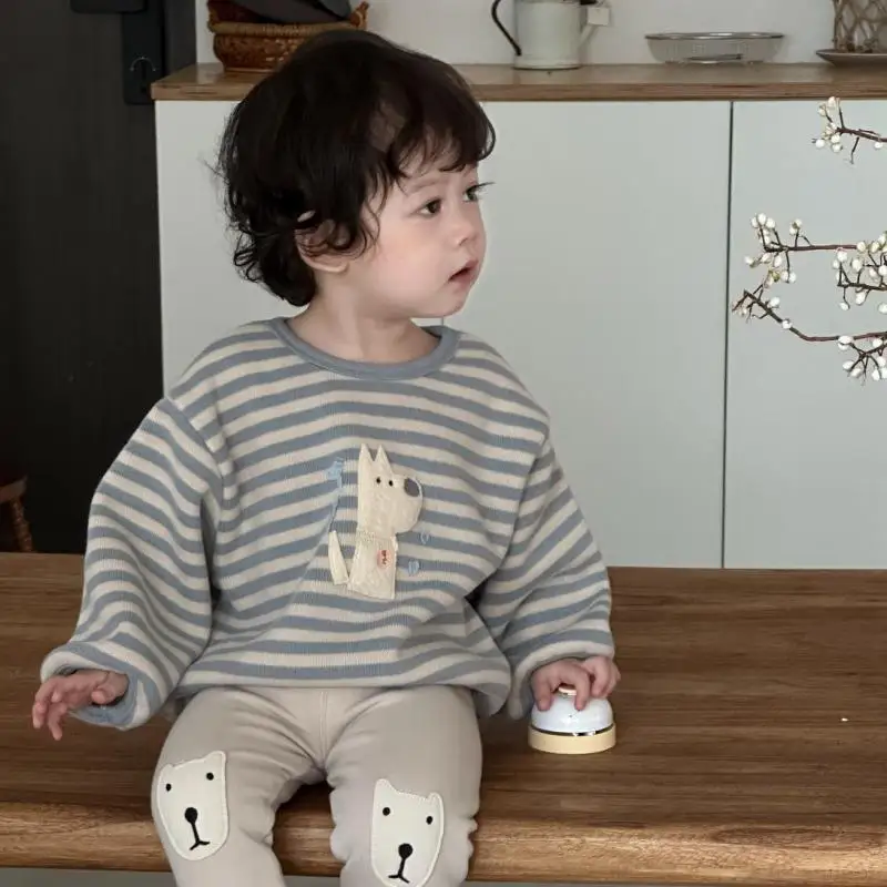 2025 Winter New Baby Long Sleeve Fleece Sweatshirt Cotton Boys Girls Cartoon Print Pullover Thick Warm Infant Toddler Clothes
2025 Winter New Baby Long Sleeve Fleece Sweatshirt Cotton Boys Girls Cartoon Print Pullover Thick Warm Infant Toddler Clothes