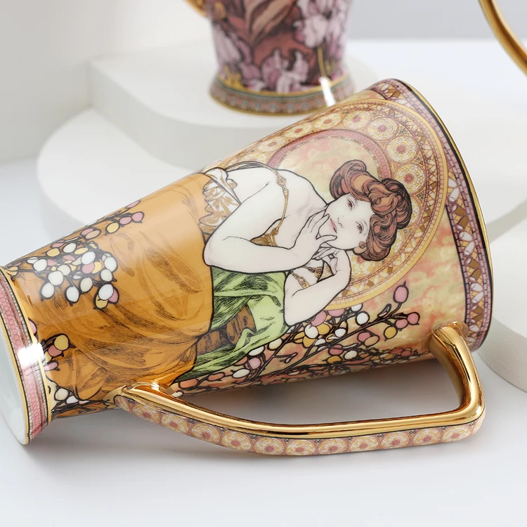 Bone China Mugs Coffee Cups Large Capacity Porcelain Drinkware Vintage Designs Ceramic Mug 2021 New Arrival Birthday Gift
Bone China Mugs Coffee Cups Large Capacity Porcelain Drinkware Vintage Designs Ceramic Mug 2021 New Arrival Birthday Gift